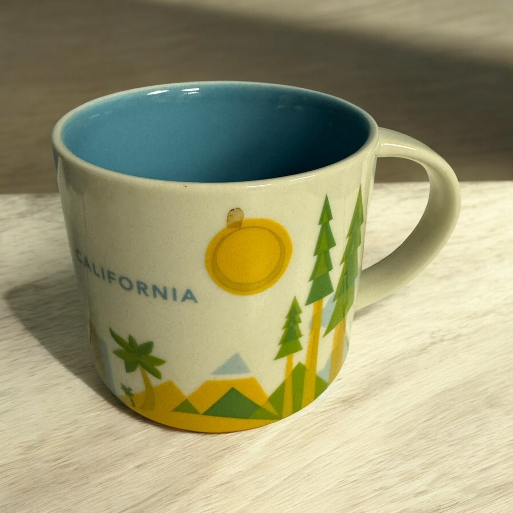 Starbucks 2015 You Are Here Collection California Coffee Mug Cup 14 oz